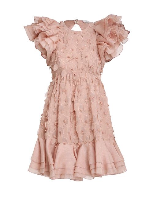 Dancer Frilled Mini Dress