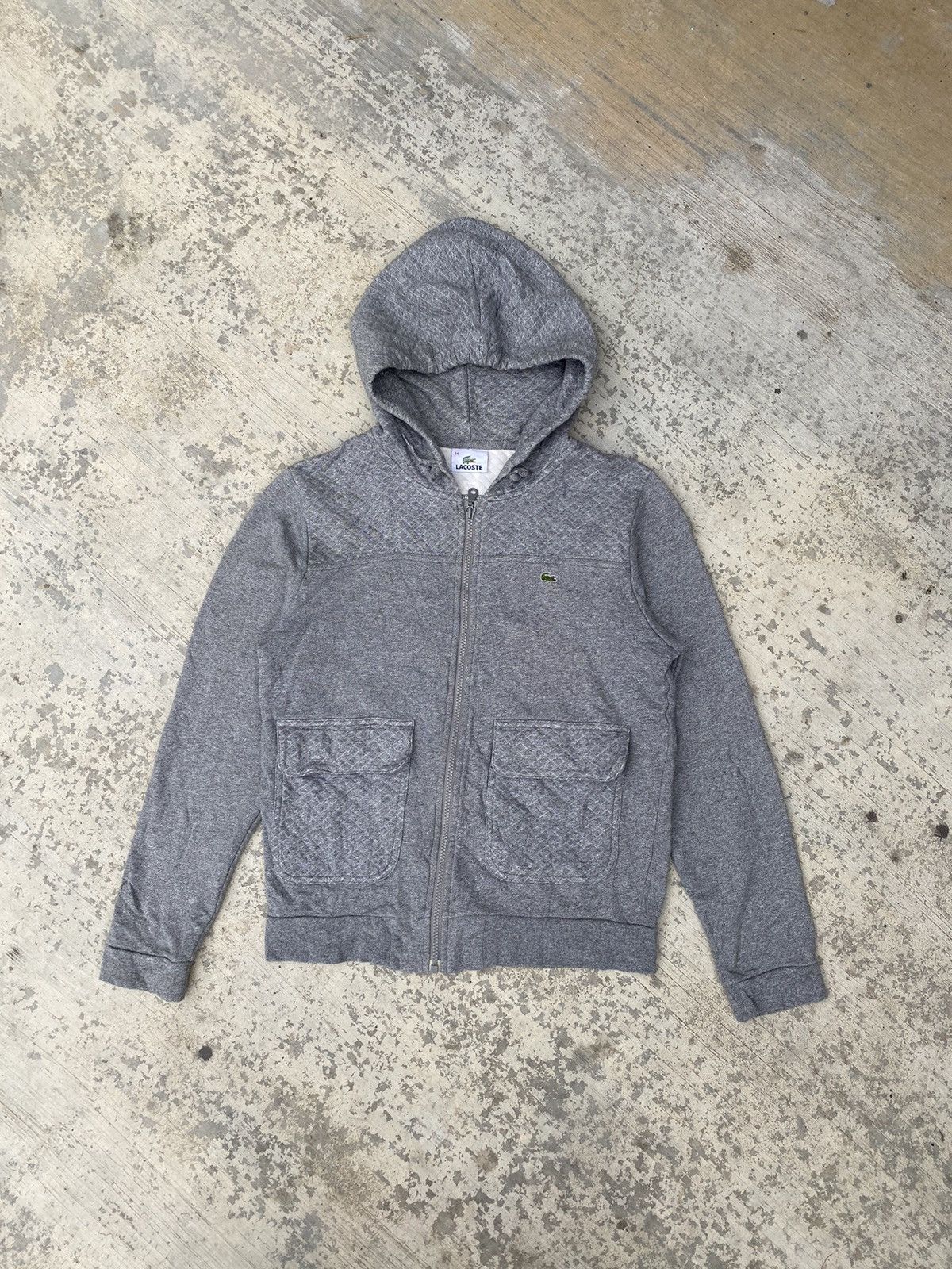 Lacoste zip up hoodies