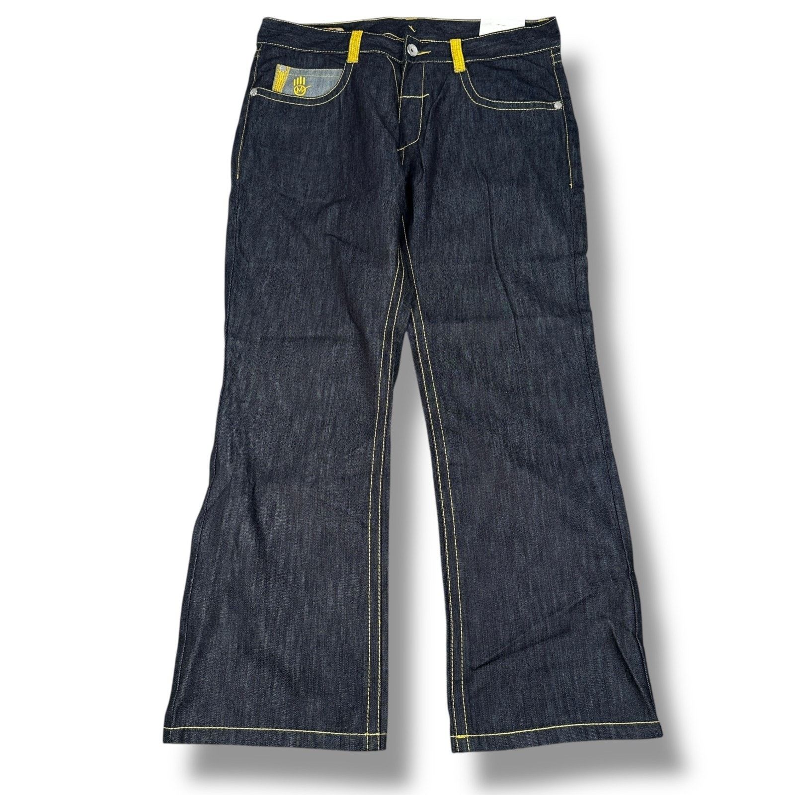 Other Miskeen Baggy Jeans Men’s 40 Blue Denim Cotton Pockets Y2K Size US 40 / EU 56 - 1 Thumbnail