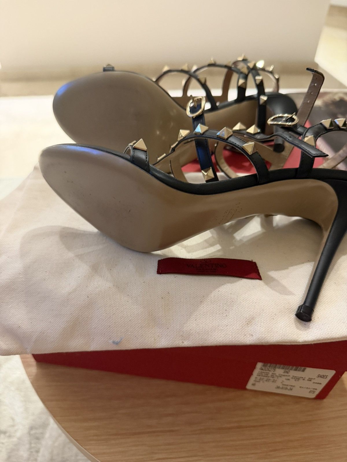 Valentino Valentino studded heel Size US 10 / IT 40 - 4 Thumbnail