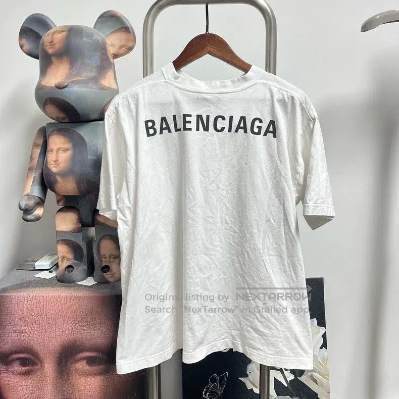Balenciaga Balenciaga Back logo short-sleeve Size US S / EU 44-46 / 1 - 2 Thumbnail