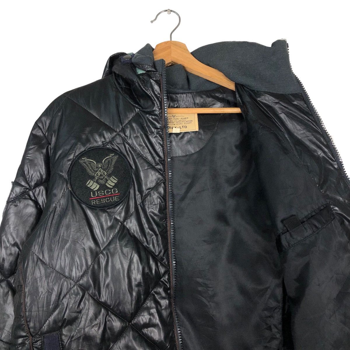 Avirex 🔥Vintage Light Puffer Down Biker Jacket Avirex Full Patches Size US L / EU 52-54 / 3 - 13 Thumbnail
