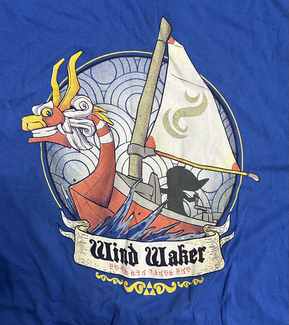 Gildan Vintage Legend of Zelda Wind Waker T-Shirt 2003 y2k Size US XL / EU 56 / 4 - 2 Thumbnail