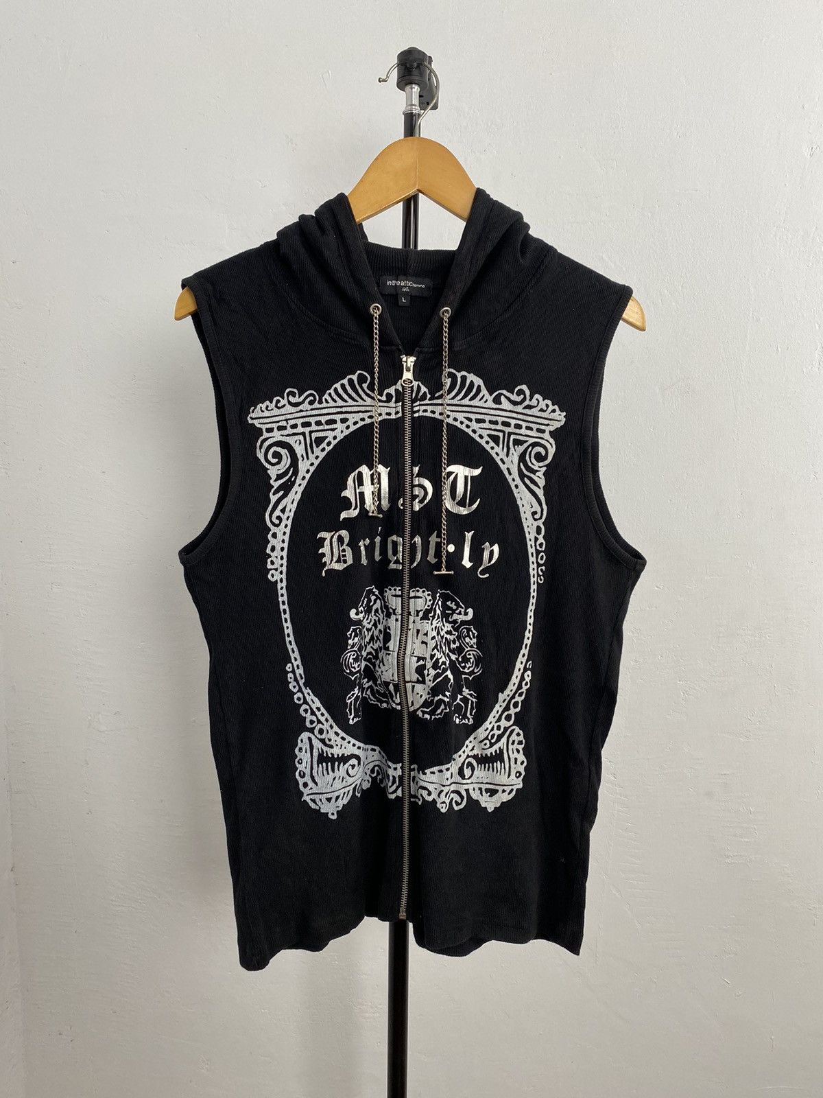 In The Attic × Japanese Brand × Le Grande Bleu (L.G.B.) In the attic homme sleeveless hoodie Size US L / EU 52-54 / 3 - 1 Thumbnail