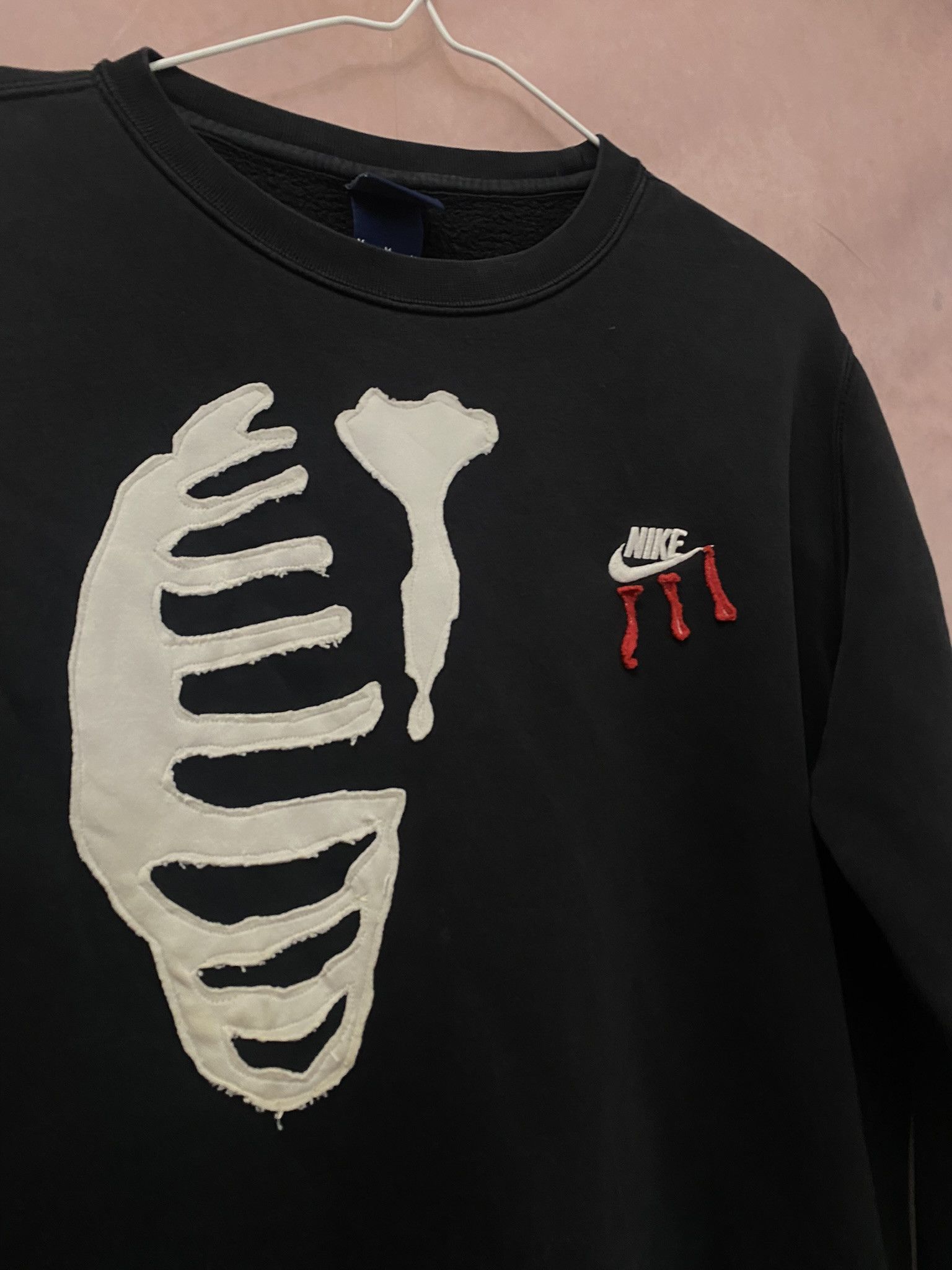Nike Nike Custom Skeleton Sweatshirt Size US M / EU 48-50 / 2 - 2 Thumbnail