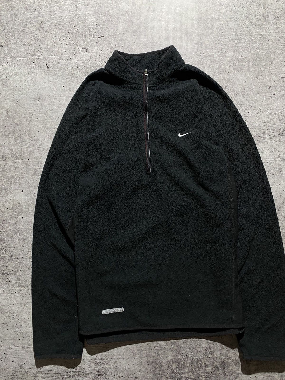 Nike × Vintage Nike vintage black fleece Size US L / EU 52-54 / 3 - 4 Thumbnail