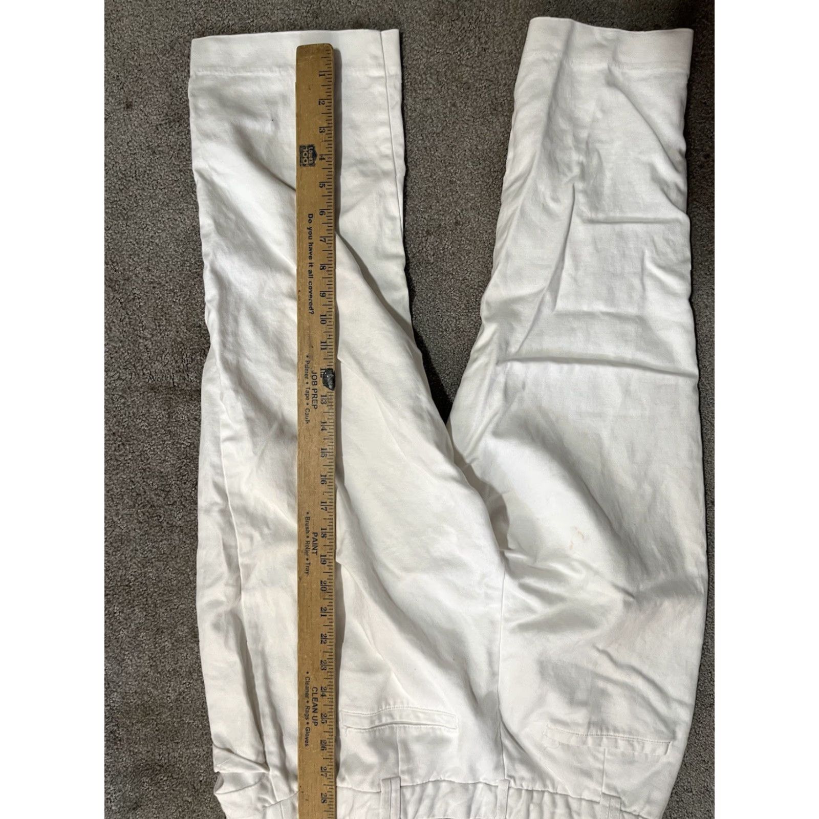 Vintage Counterparts Capri Pants Women’s 14 White Capri Pants Women’s 14 White Size 36" / US 14 / IT 50 - 6 Thumbnail