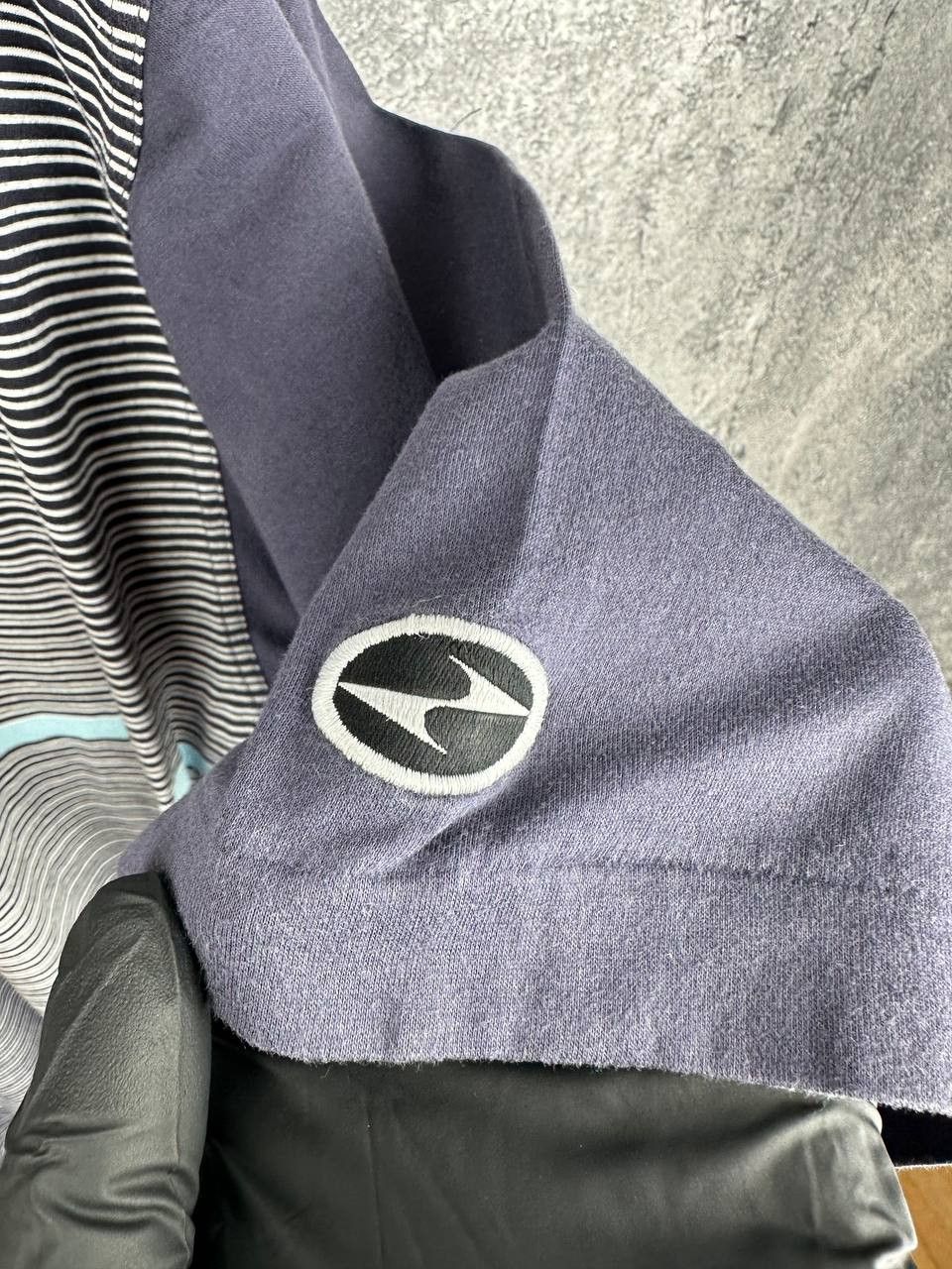 Nike × Tiger Woods Nike Tiger Woods 90s Yin Yang Slam Logo Striped Polo Shirt Size US XXL / EU 58 / 5 - 7 Thumbnail