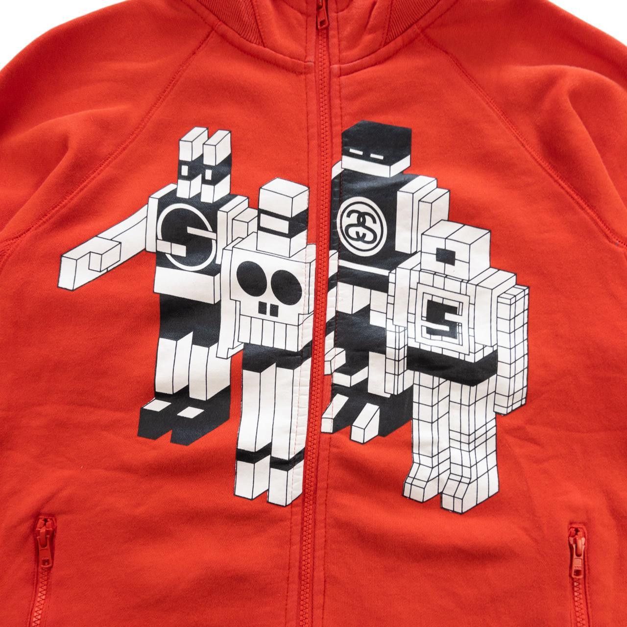 Stussy Vintage Stussy Robots Hoodie Size M Size US M / EU 48-50 / 2 - 6 Thumbnail