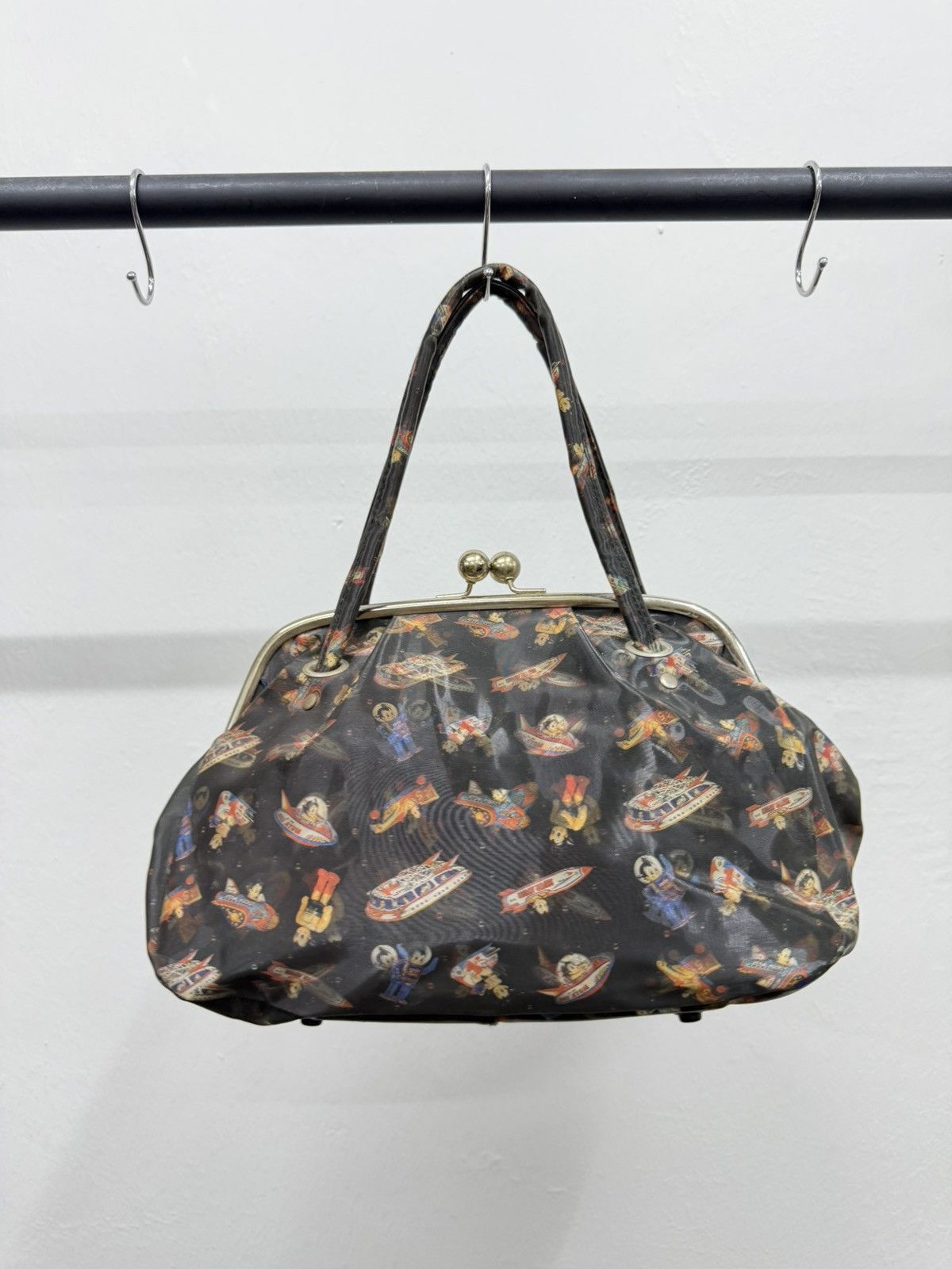 Anime Vintage 90s Astro Boy 3D Holographic Monogram Handbag Size ONE SIZE - 6 Thumbnail