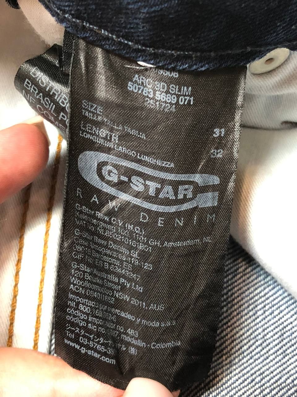 G-Star vintage jeans G-Star Raw streetwear Y2K Size US 31 - 2 Thumbnail