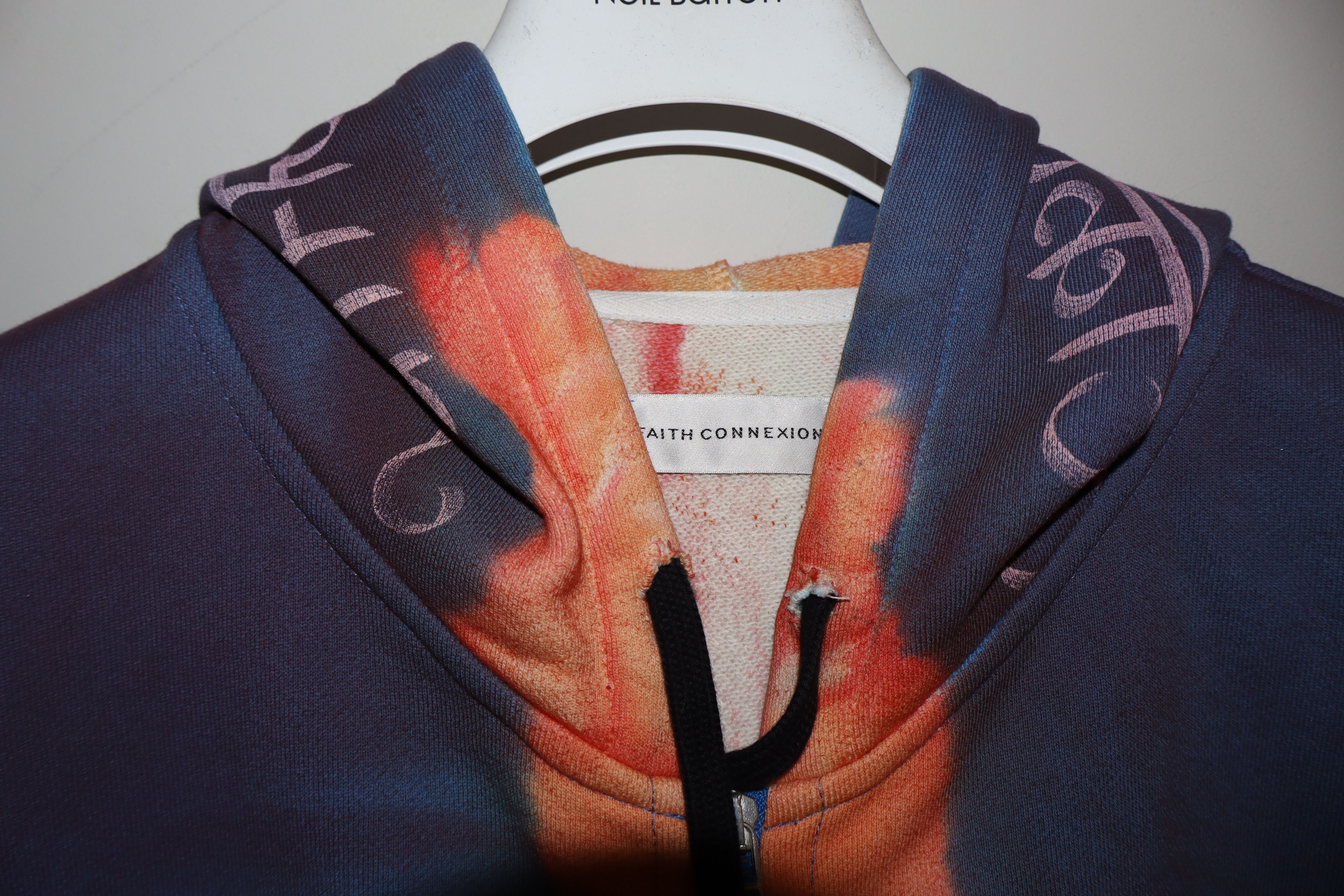 Faith Connexion Tie dye effect sleeveless hoodie Size US M / EU 48-50 / 2 - 4 Thumbnail