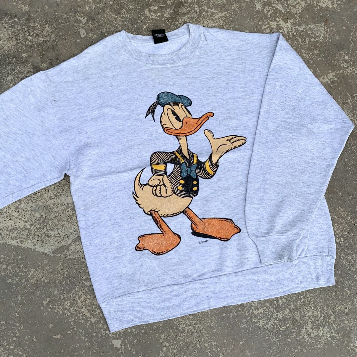 Disney Vintage 90s Disney Mickey Unlimited Donald Duck Crewneck Size US M / EU 48-50 / 2 - 3 Thumbnail