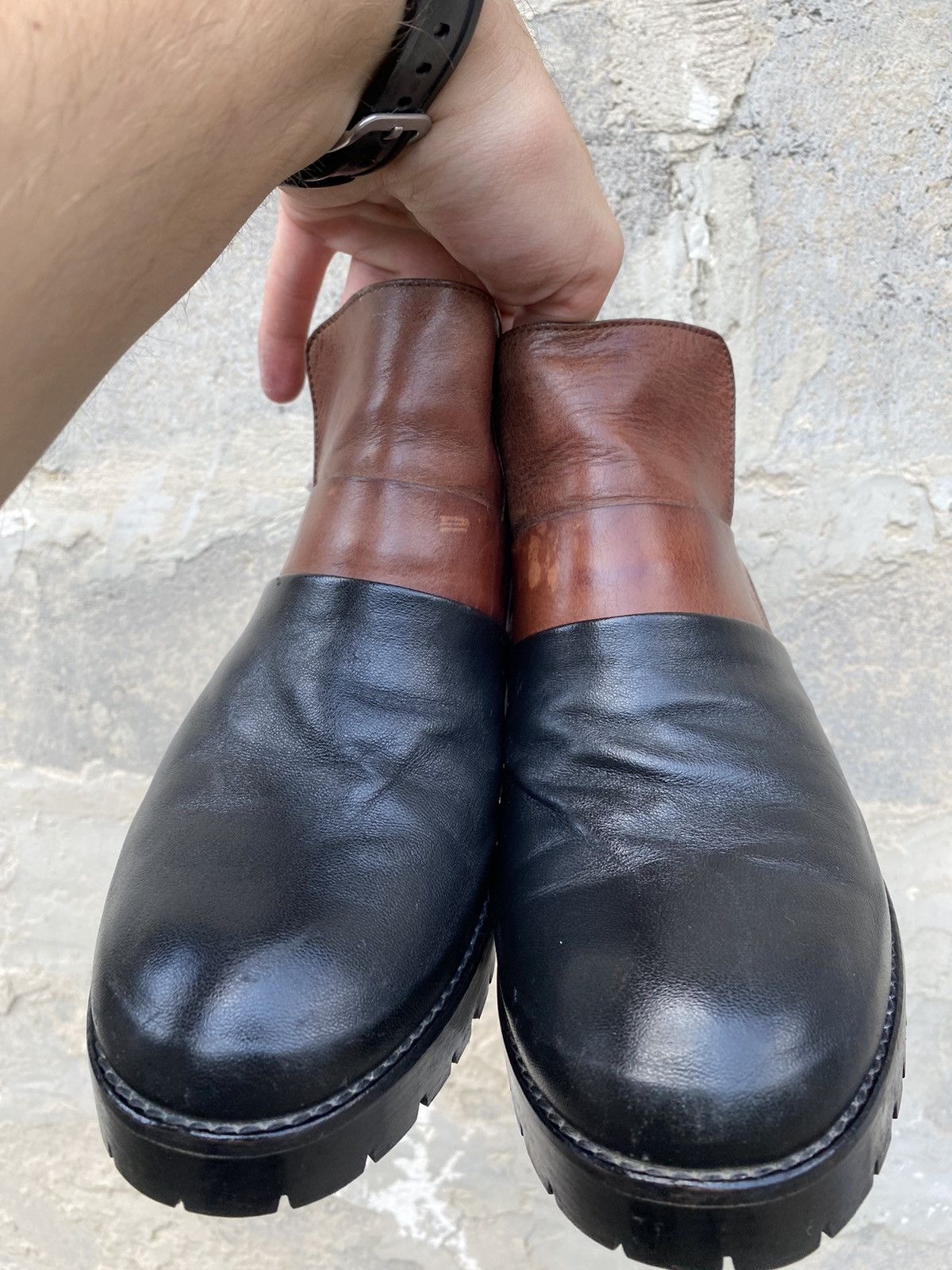 Maison Margiela Maison Martin Margiela MM6 leather ankle Boots size 40 Size US 9 / IT 39 - 5 Thumbnail