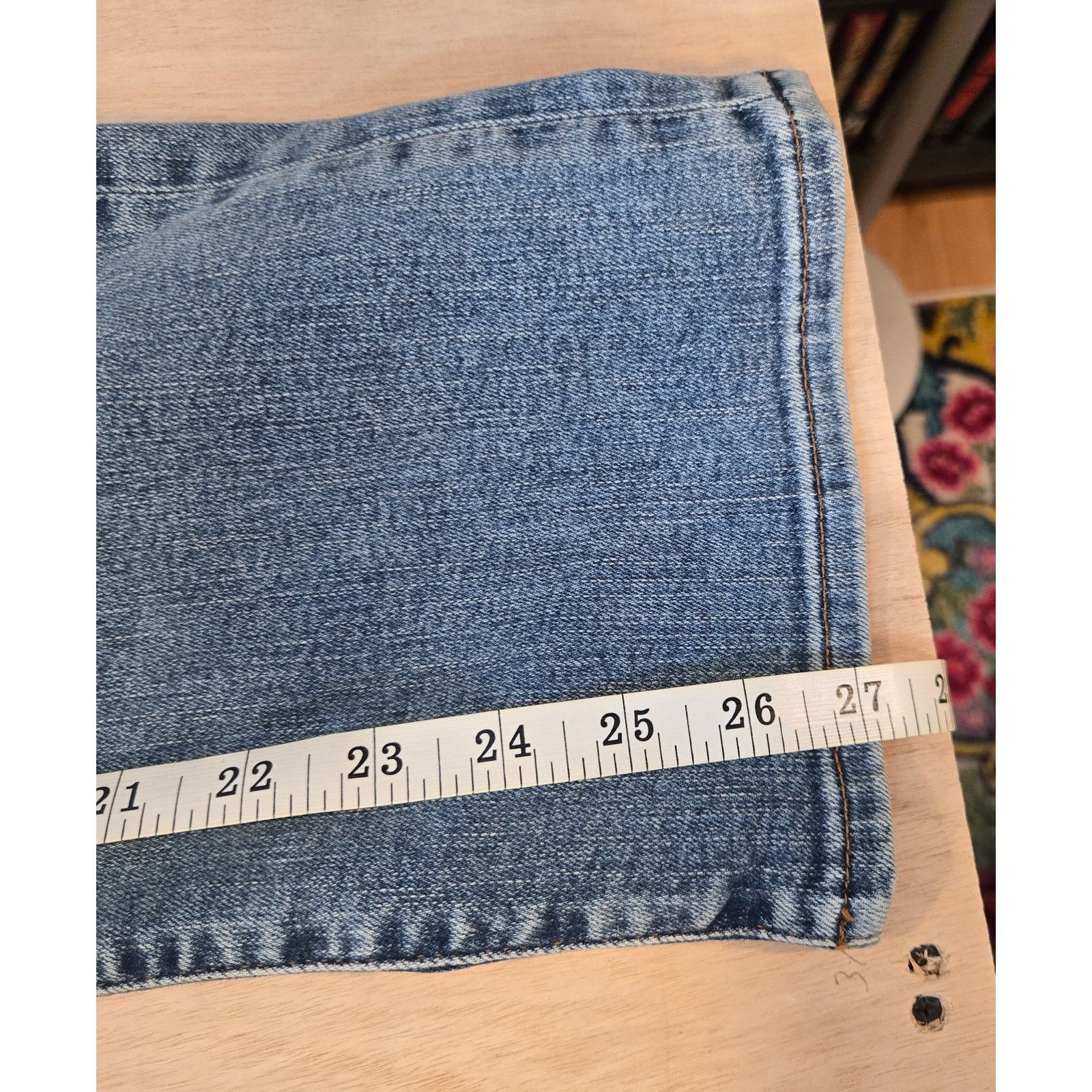 Frame Frame Le Sleek Straight jeans sz 27 high rise Size 27" / US 4 / IT 40 - 7 Thumbnail