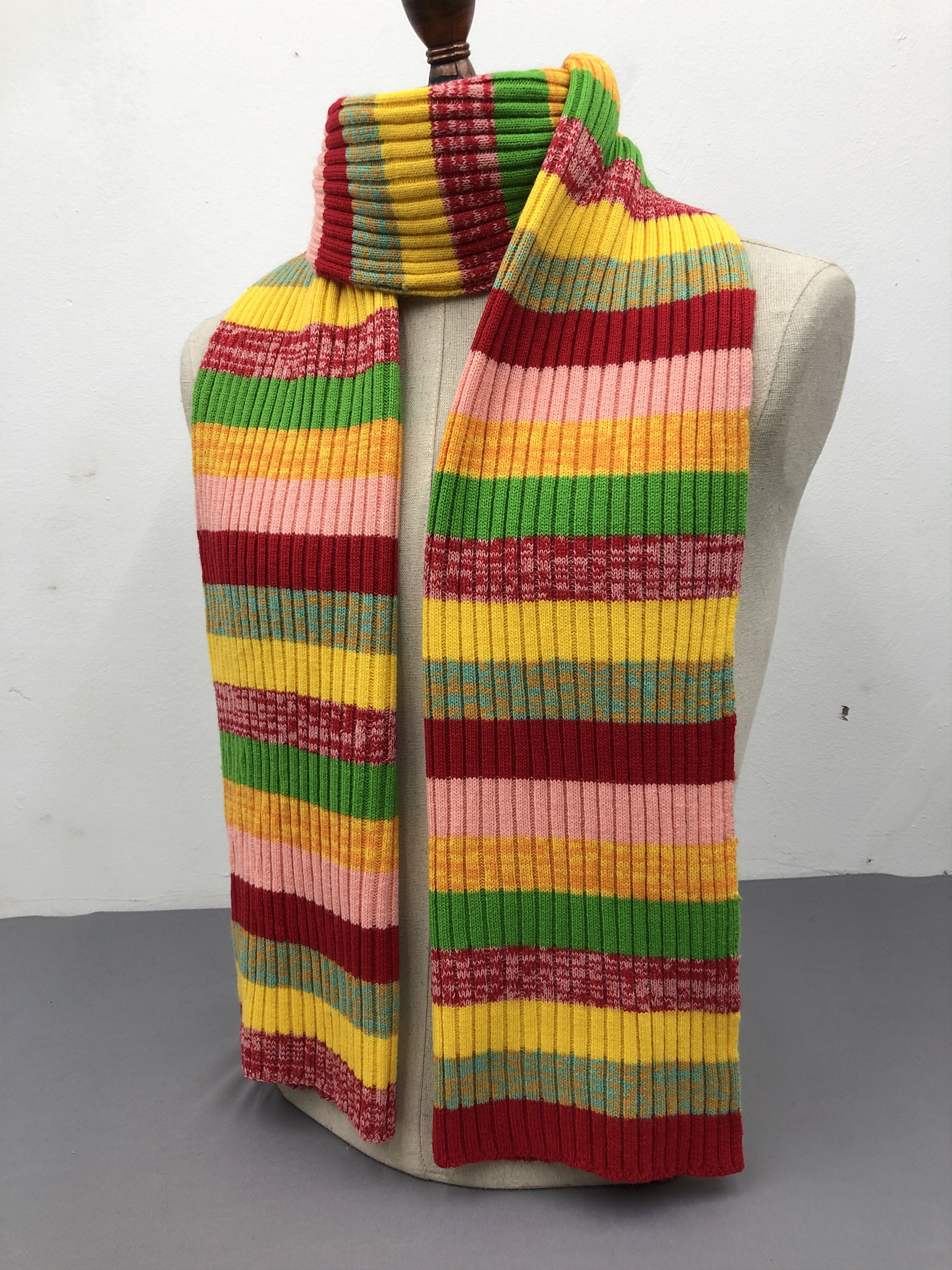Japanese Brand Betty's Blue Shinji Abe Scarf / Muffler / Neckwear Size ONE SIZE - 2 Thumbnail