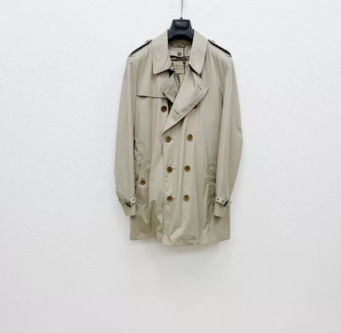 Burberry Burberry Detachable Liner Cotton Trench Coat Size US S / EU 44-46 / 1 - 1 Thumbnail
