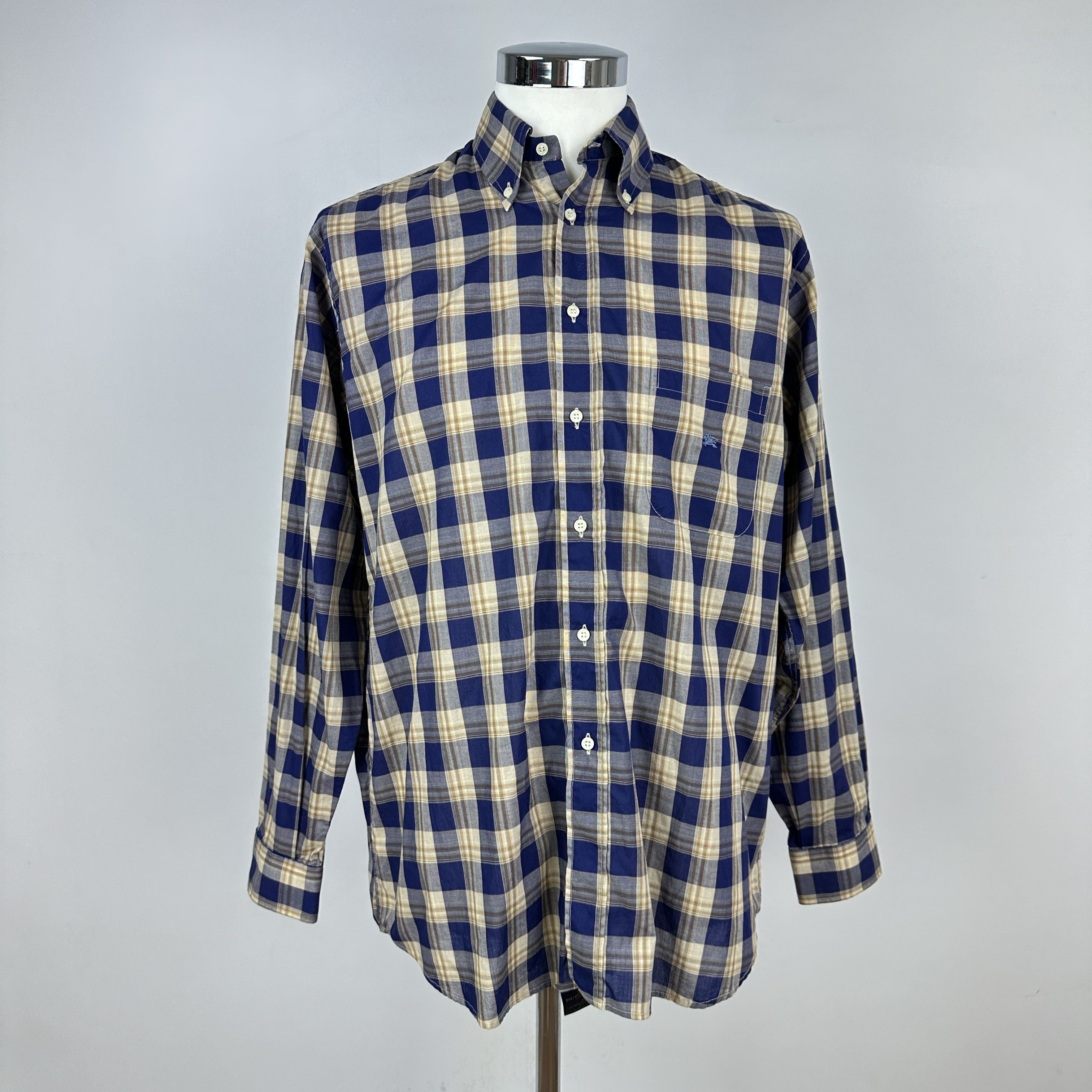 Burberry Camicia Burberry Flanella A Quadri – L Size US L / EU 52-54 / 3 - 1 Thumbnail