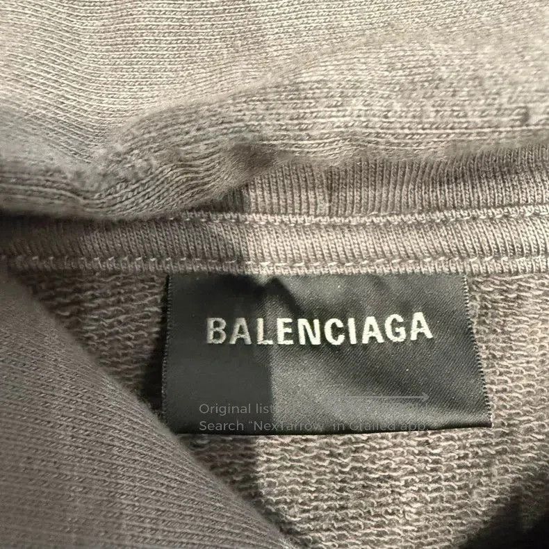 Balenciaga Balenciaga Gray Cola Hoodie Sweatshirt. Size US XS / EU 42 / 0 - 5 Thumbnail