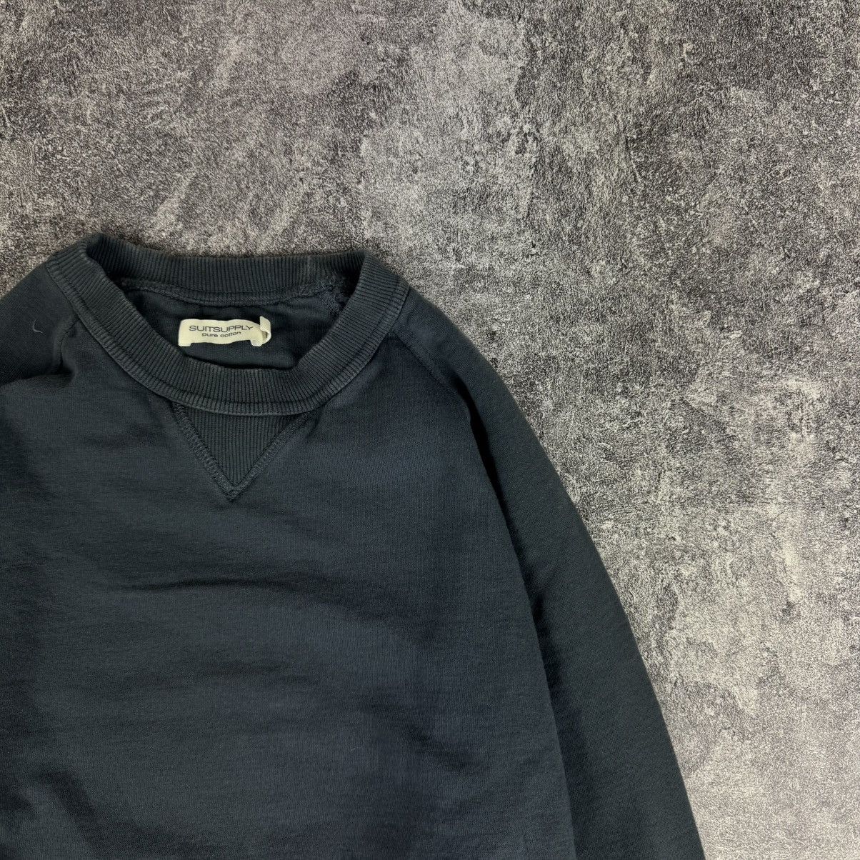 Suitsupply Suitsupply Pure Cotton Sweatshirt / Anthracite Grey Size US S / EU 44-46 / 1 - 3 Thumbnail