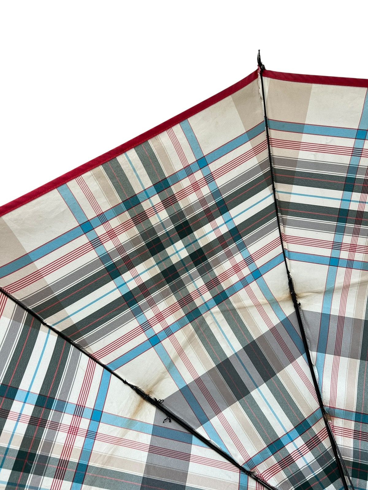 Vivienne Westwood 1990s Vivienne Westwood Plaid Foldable Umbrella Size ONE SIZE - 15 Thumbnail