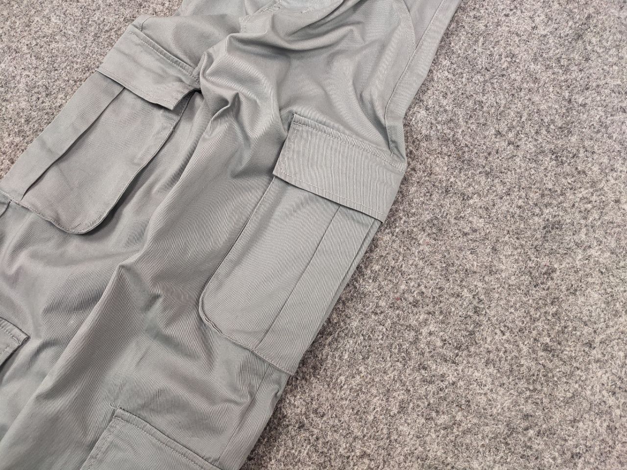 Japanese Brand Vintage Y2K Japanese Design Gray Cotton Cargo Baggy Pants Size US 32 / EU 48 - 5 Thumbnail