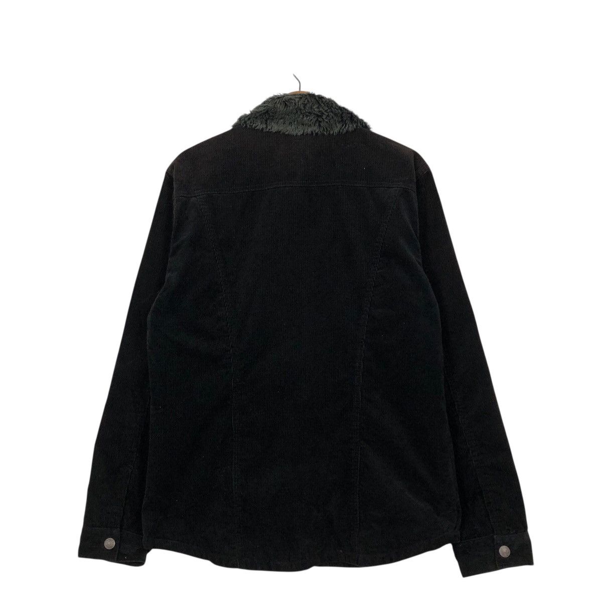 Levi's 📌Vintage Biker Chore Jacket Levi's Corduroy Mink Fur Collar Size US L / EU 52-54 / 3 - 9 Thumbnail