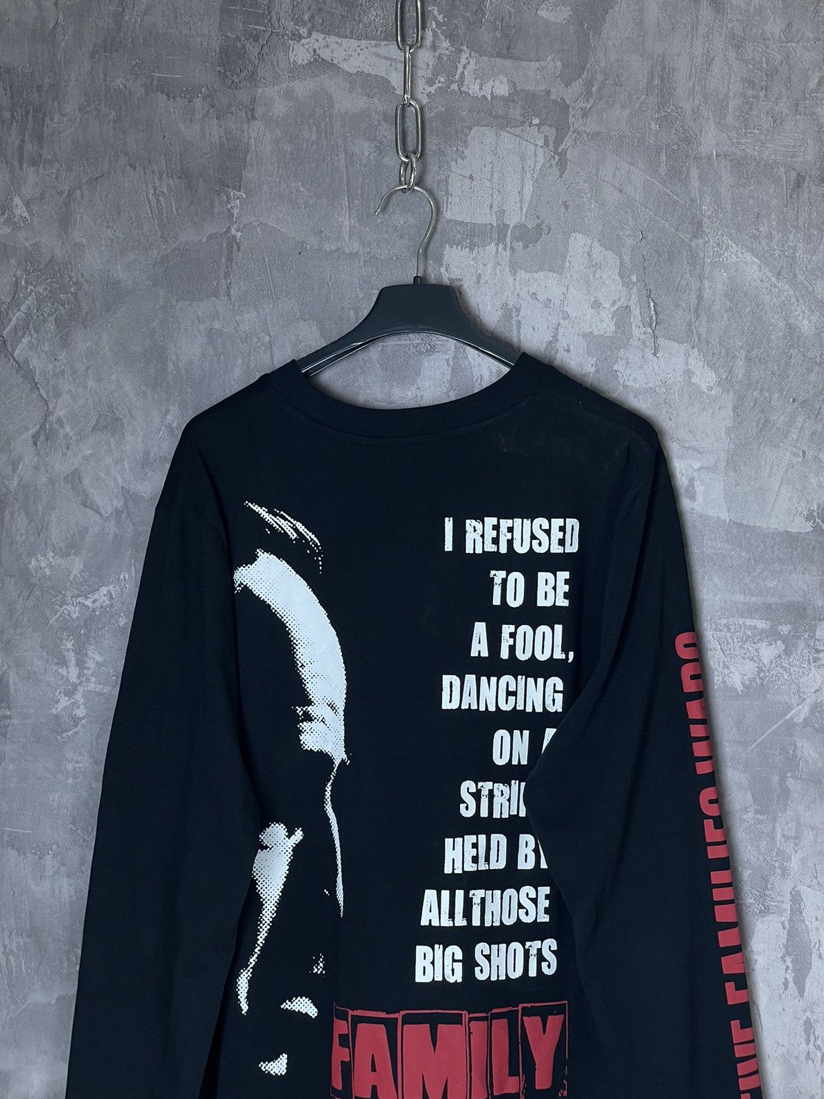 Other Vintage The God Father Overprint Logo Longsleeve Size US M / EU 48-50 / 2 - 3 Thumbnail