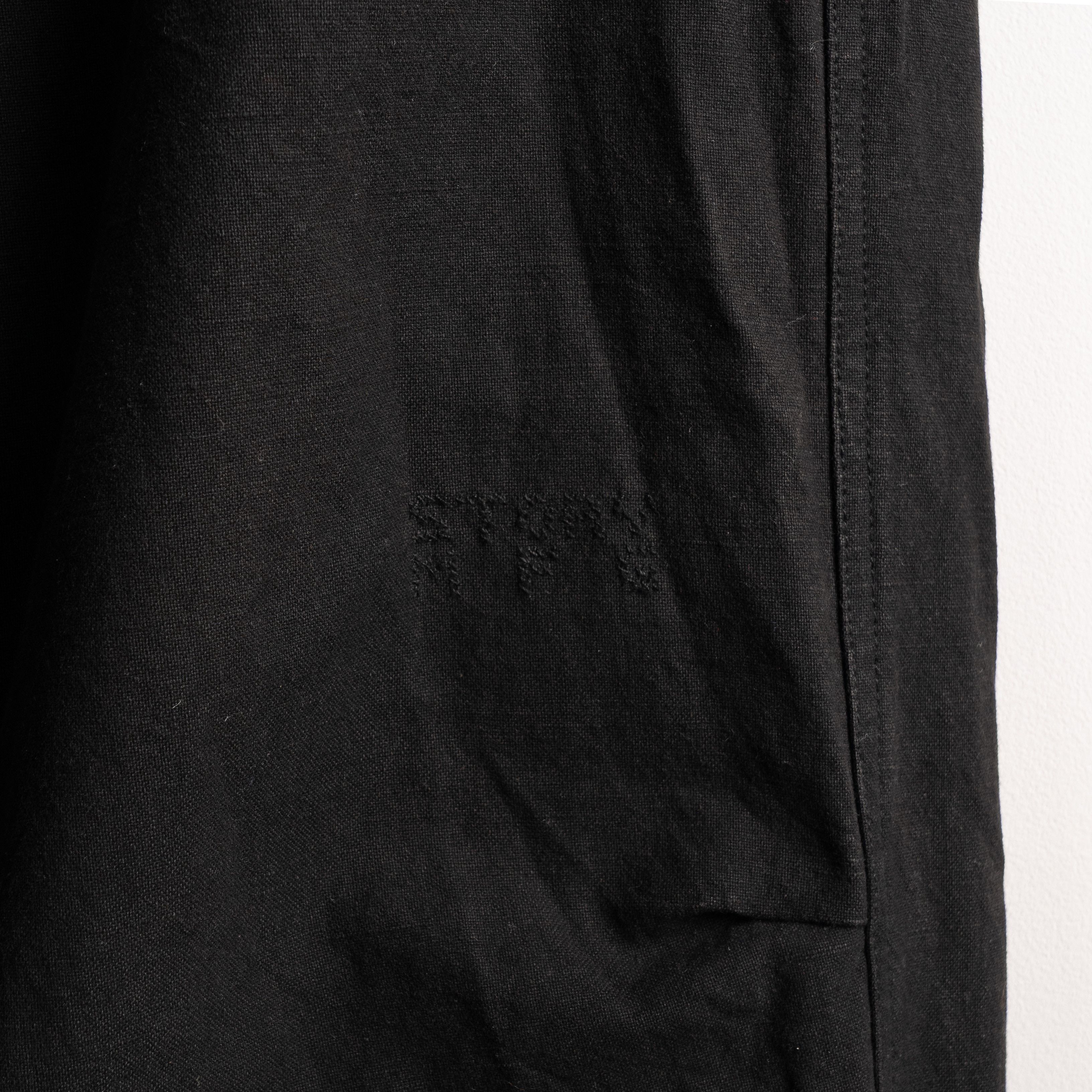 Story Mfg. Story MFG Paco Pants Black Slub Size US 28 / EU 44 - 14 Thumbnail