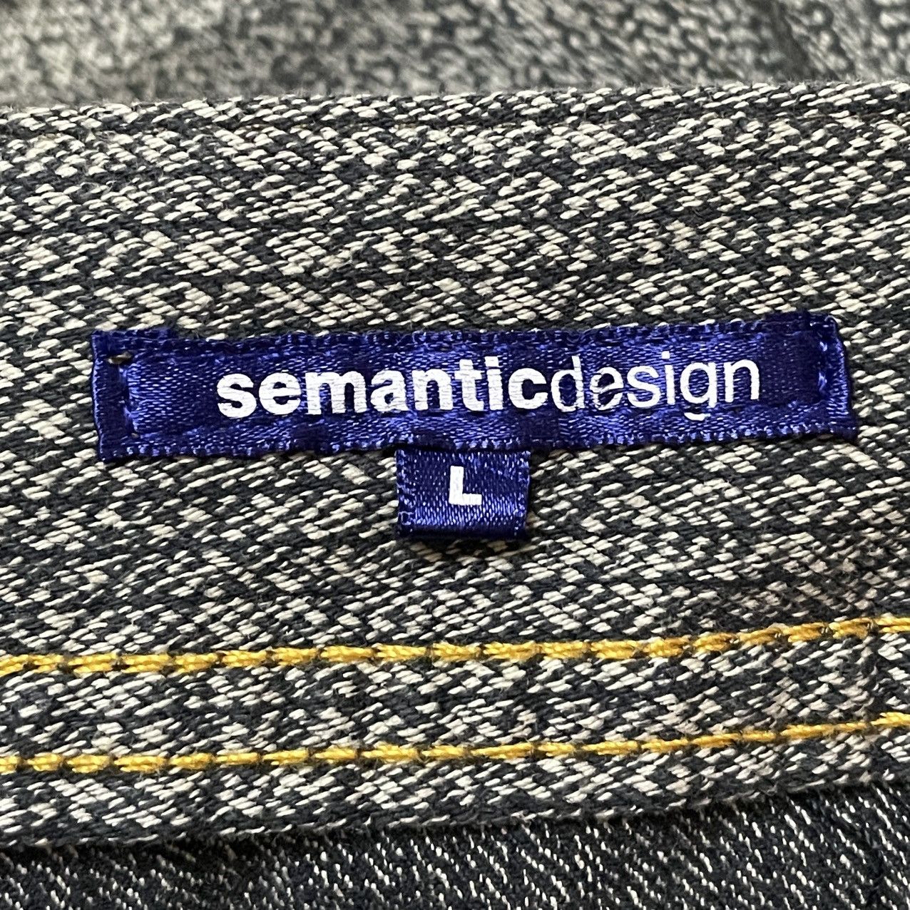 Japanese Brand × Vintage × semanticdesign Very Rare Vintage Japanese Brand Semantic Design Pants 1990s Size US 33 - 9 Thumbnail