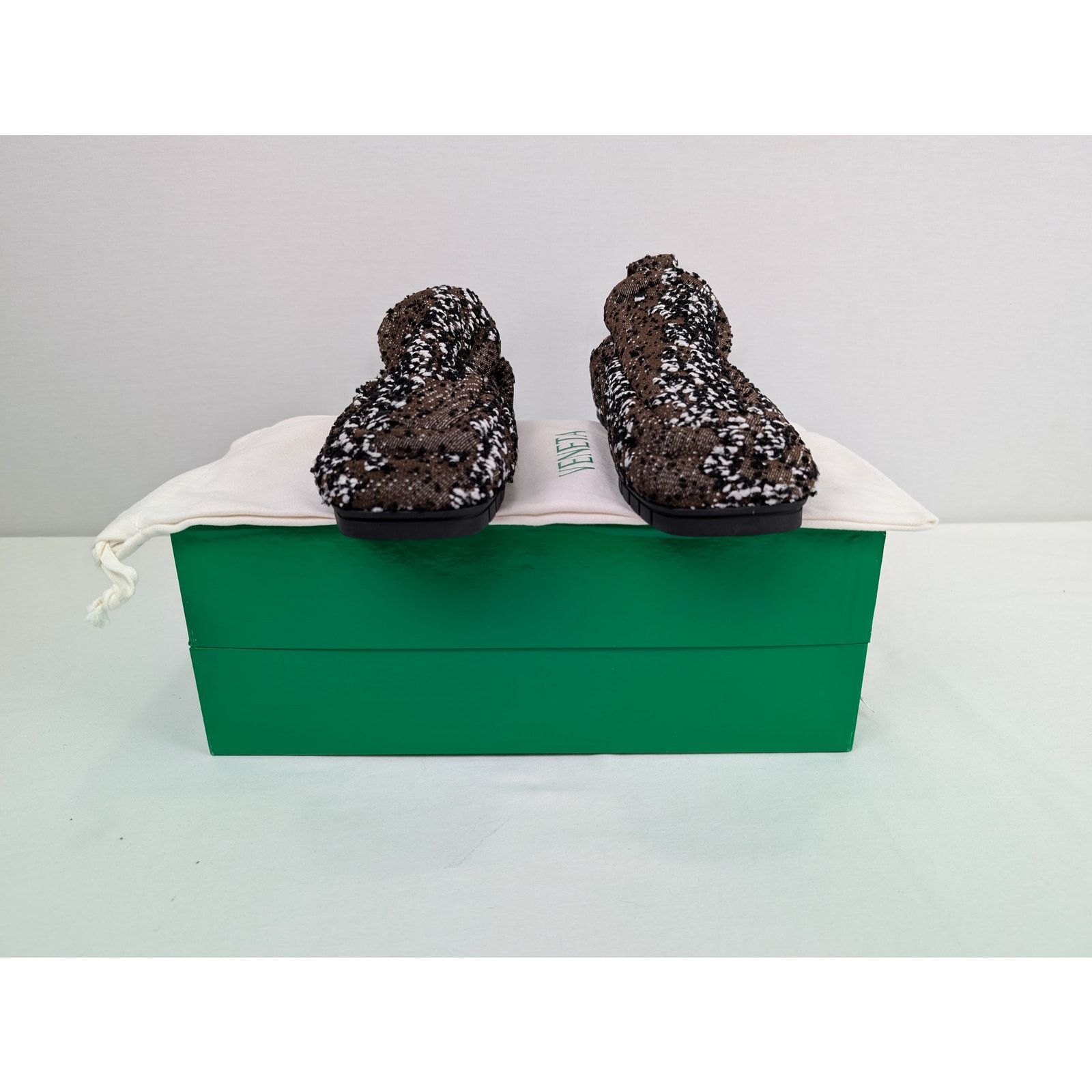 Bottega Veneta o1rshd1 Compact Bubble Loafer Shoes in Brown Size US 7 / EU 40 - 13 Thumbnail