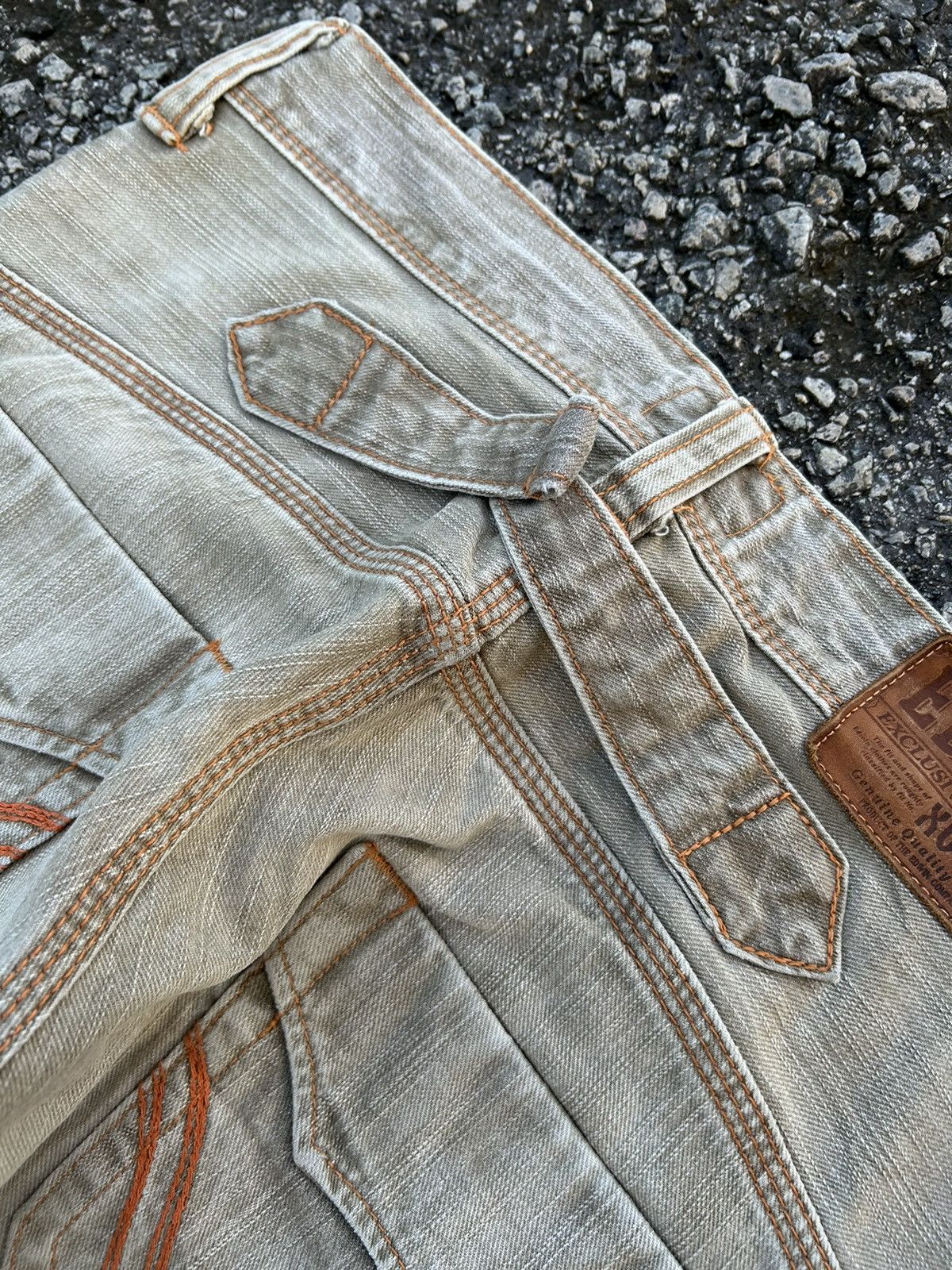 If Six Was Nine × KMRii × Le Grande Bleu (L.G.B.) Flare Edwin Exclusive Vintage Bucke Back Denim Jeans Size US 32 / EU 48 - 10 Thumbnail