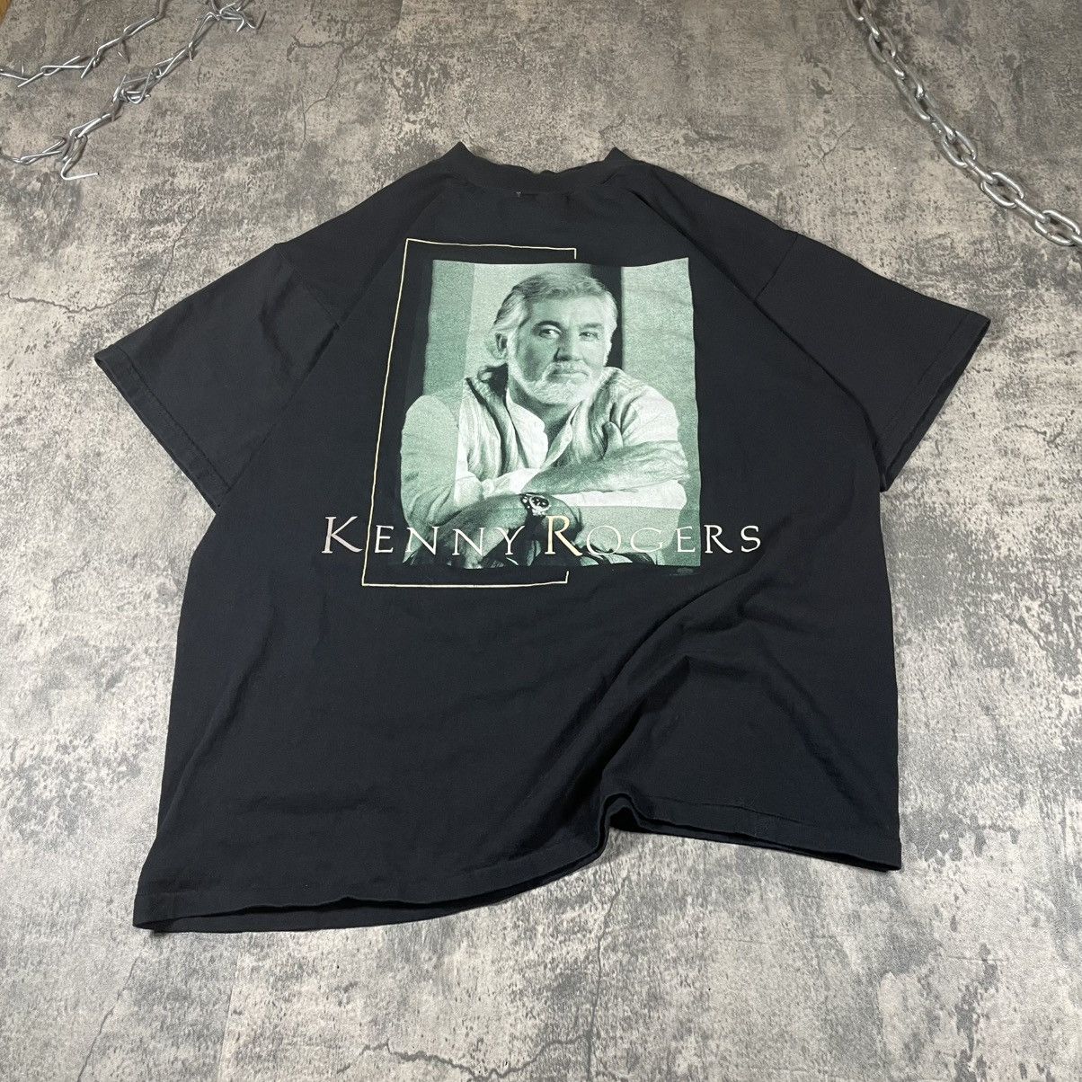 Tultex Kenny Rogers Vintage 1995 Tshirt Size US L / EU 52-54 / 3 - 1 Thumbnail