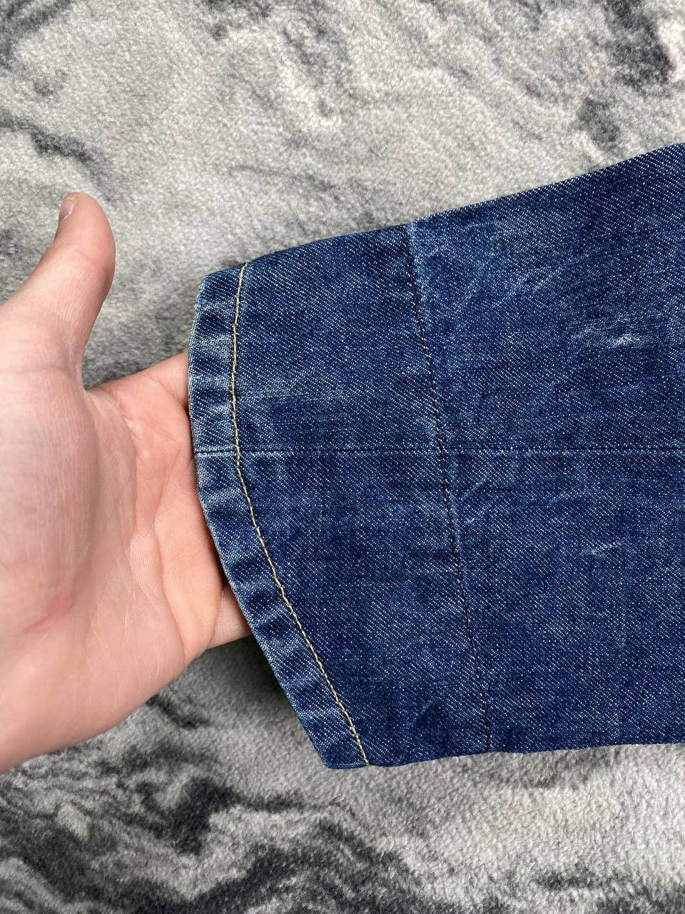 Levi's Vintage Levi’s Engineered Twisted Seams Cinch Denim Jeans Size US 27 - 10 Thumbnail