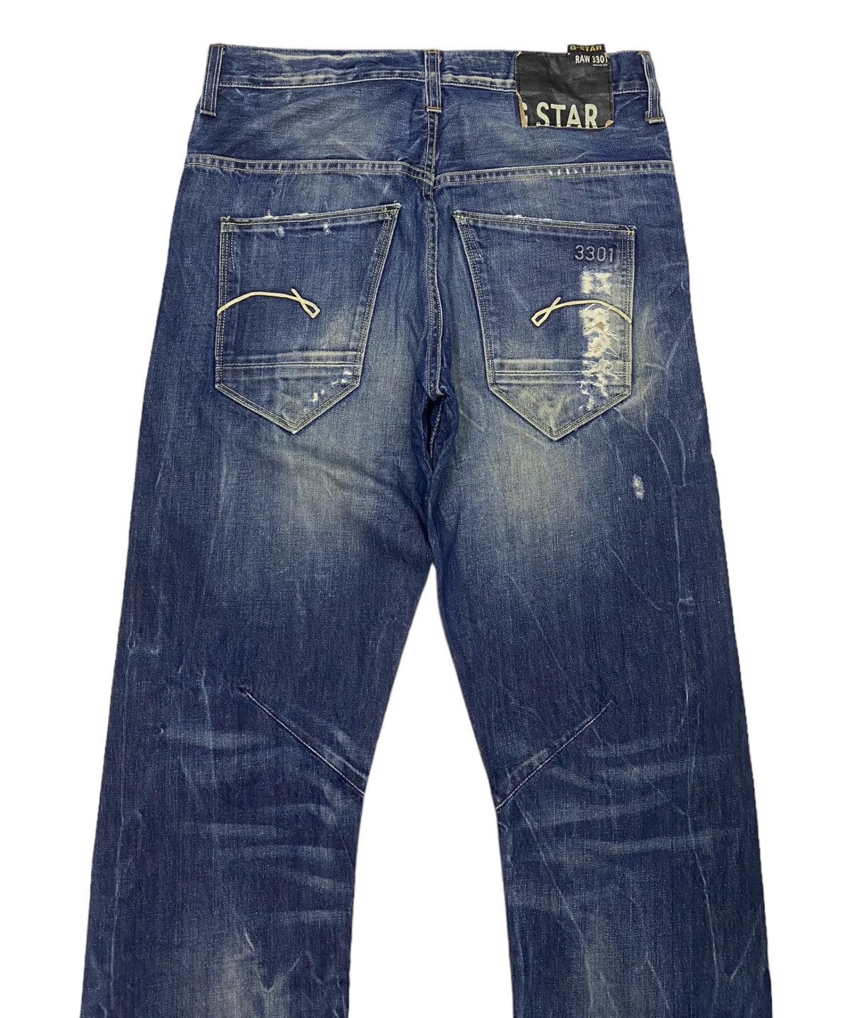 G-Star × Hysteric Glamour 🔥RARE G-STAR RAW DISTRESSED DENIM JEANS HYSTERIC GLAMOUR Size US 30 / EU 46 - 6 Thumbnail