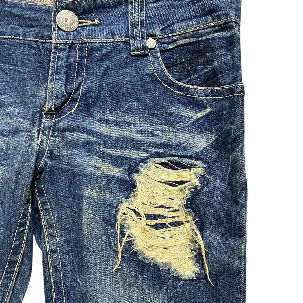 If Six Was Nine Vintage Distressed Jessy Logan Jeans Style Size US 30 / EU 46 - 6 Thumbnail