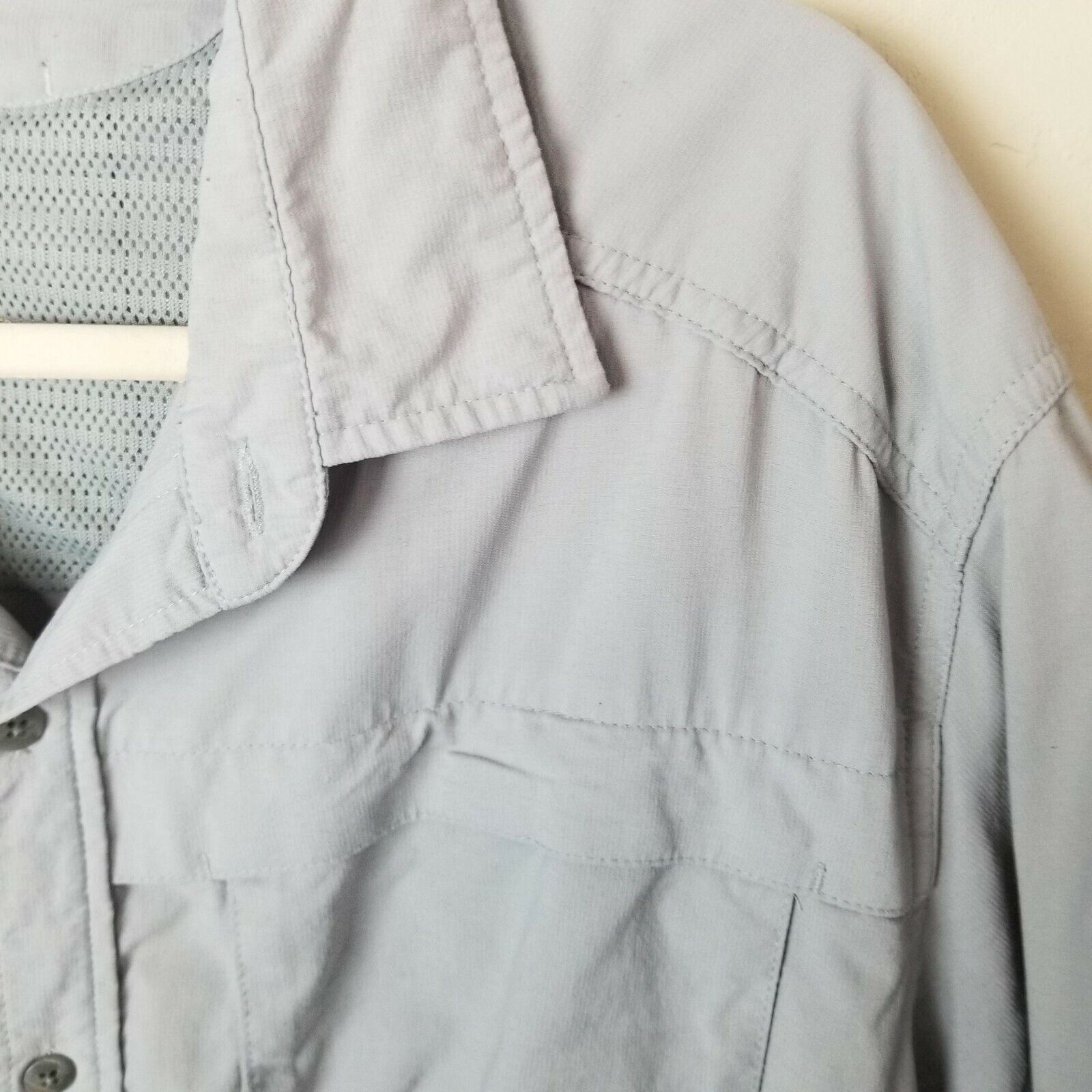 Rei REI Mens Vented Fishing Shirt Size L Gray Outdoor Gorpcore Size US L / EU 52-54 / 3 - 3 Thumbnail