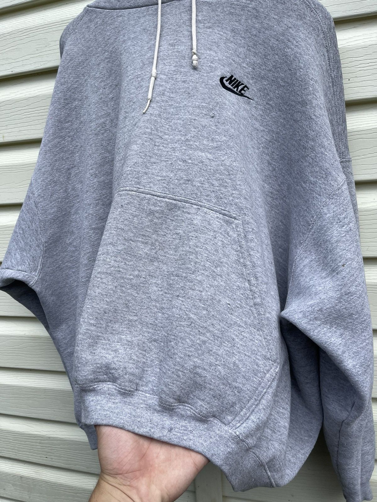 Nike 90's Vintage Nike Hoodie Made in USA Loose Fit Distressed Size US XL / EU 56 / 4 - 7 Thumbnail