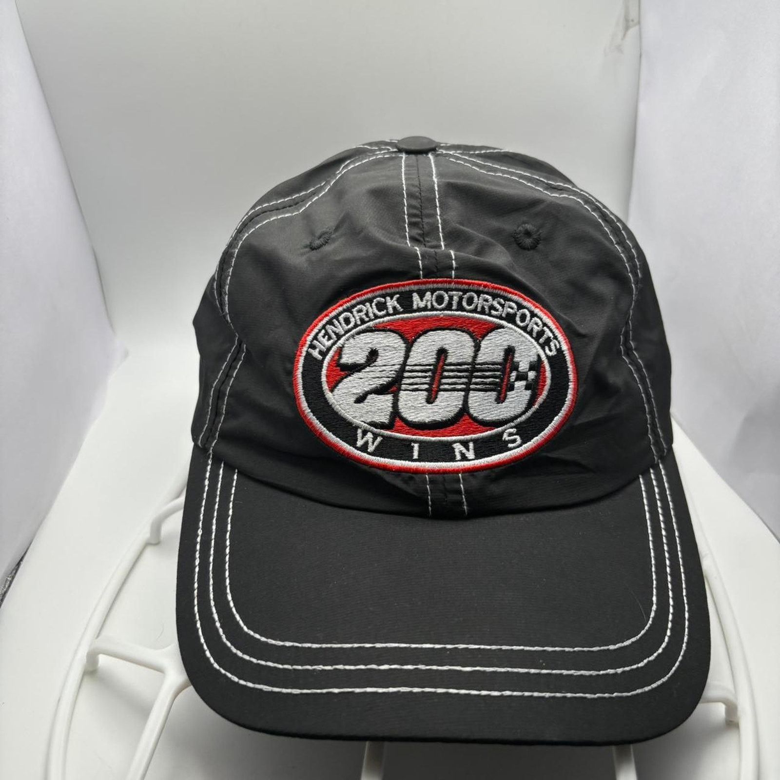 Other Mens red black racing hat Size ONE SIZE - 1 Thumbnail