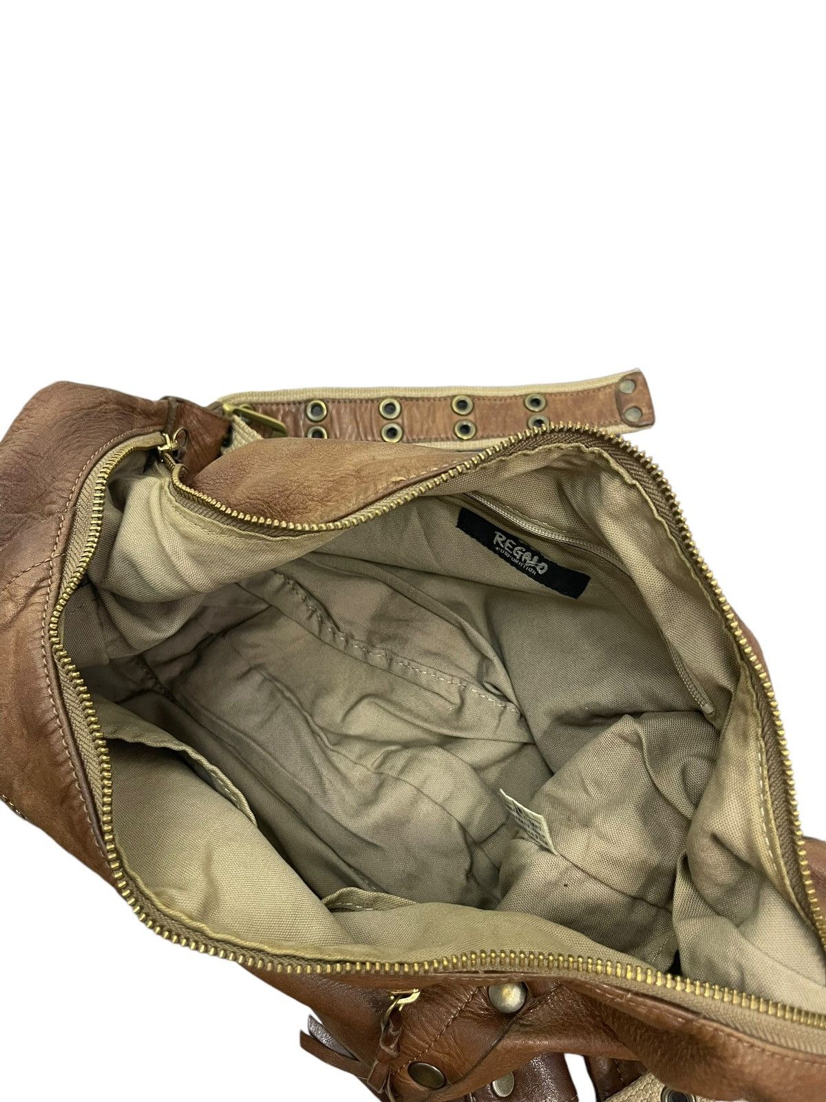 Genuine Leather Full Leather Regalo Shoulder Bag 5🟩 Size ONE SIZE - 22 Thumbnail