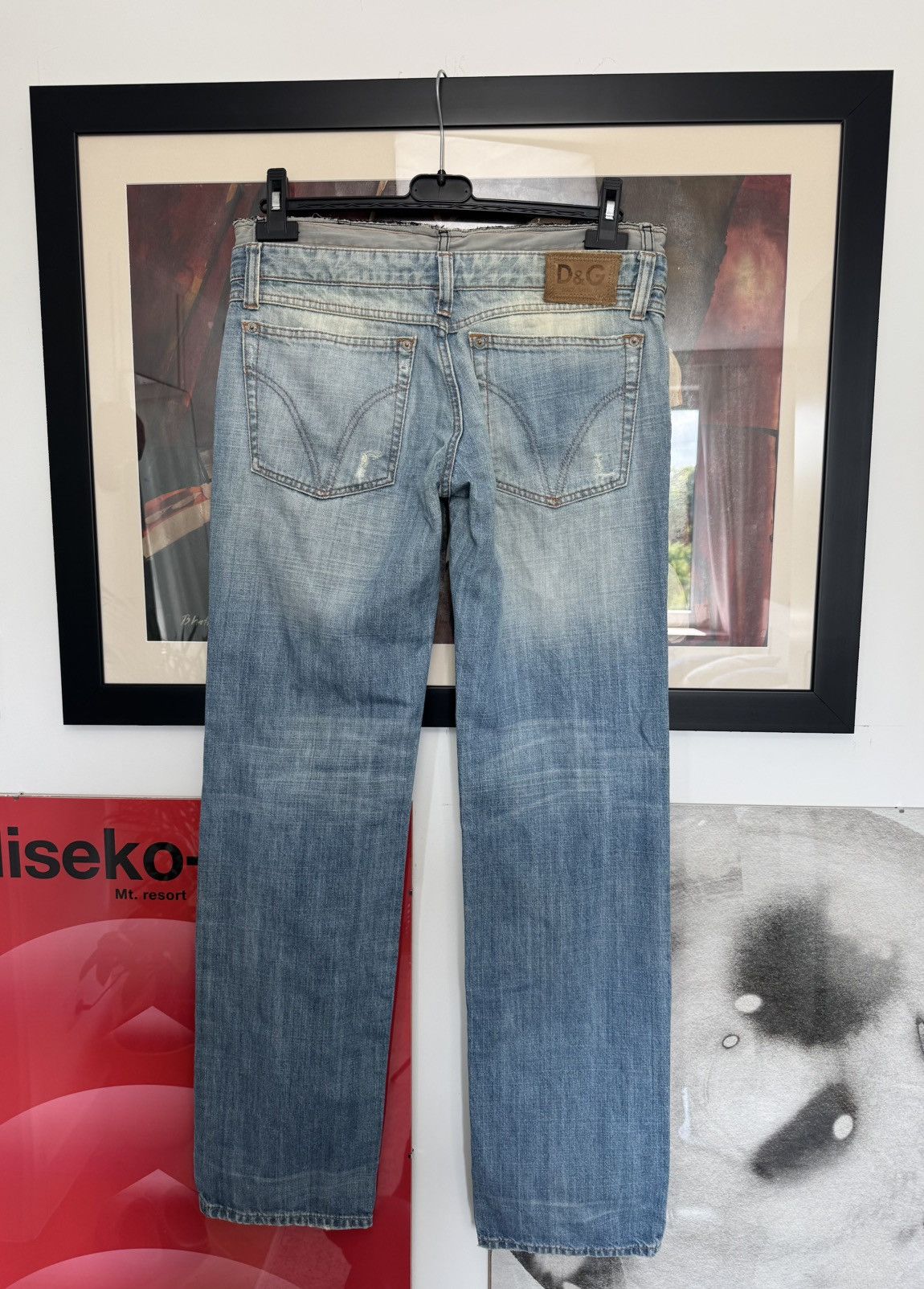 Dolce & Gabbana Dolce&Gabbana D&G Vintage Y2k Denim Jeans Distressed Pant Size US 34 / EU 50 - 2 Thumbnail