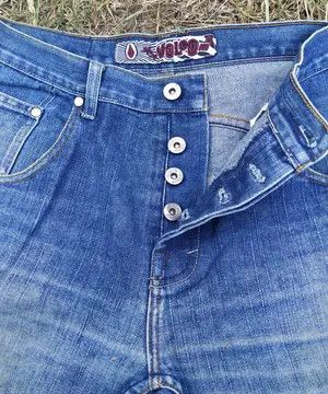 Volcom Vintage Volcom Baggy Cut "I Path" Jeans Denim Skater Y2K Size US 35 - 7 Thumbnail