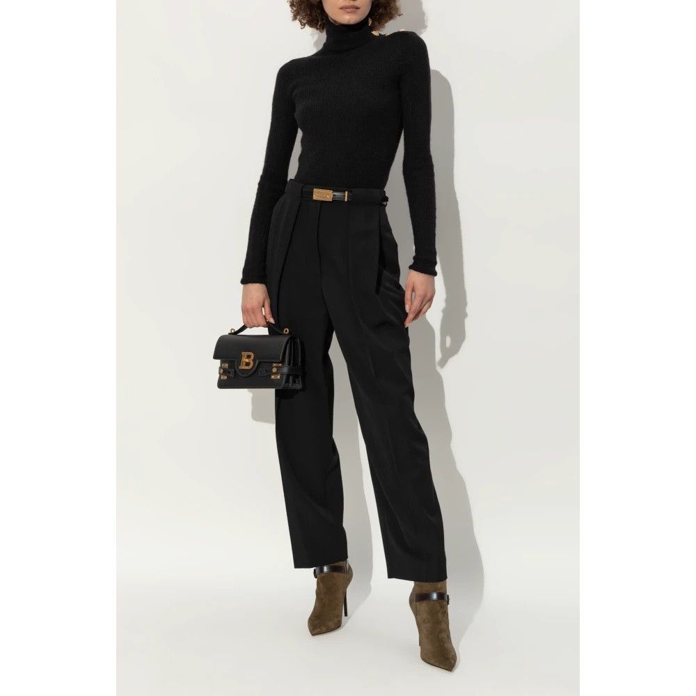 Balmain o1s1wg110126 105mm Pointed Suede Ankle Boots in Green Size US 8 / IT 38 - 6 Thumbnail