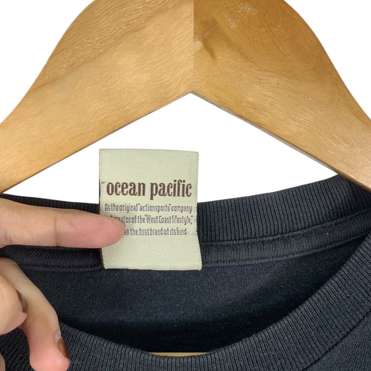 Ocean Pacific OCEAN PACIFIC OP Nova Checks Box Logo Surf Wave Tee Shirt Size US M / EU 48-50 / 2 - 9 Thumbnail