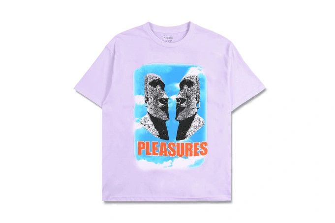 Pleasures Pleasures Out Of My Head Tee Lavender Size US S / EU 44-46 / 1 - 1 Thumbnail