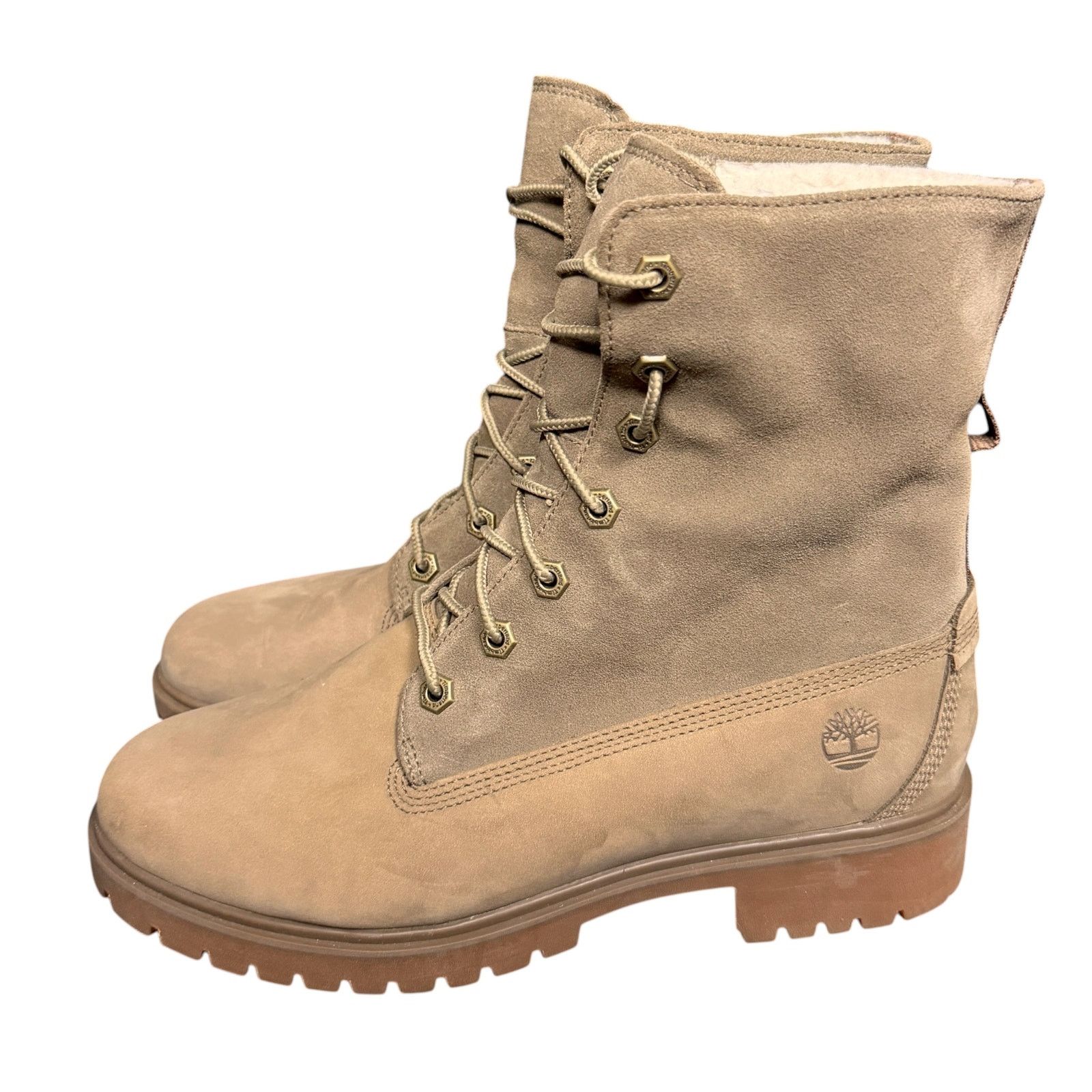 Timberland Timberland Jayne Waterproof Women's 8.5 Teddy Fleece Boots Size US 8.5 / IT 38.5 - 4 Thumbnail