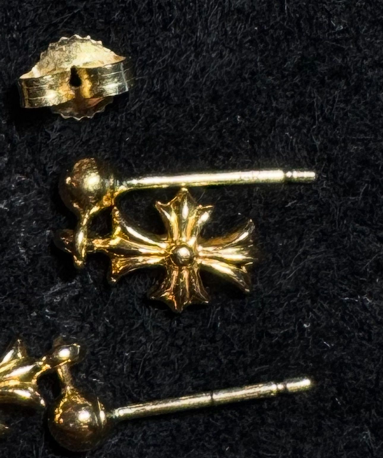Chrome Hearts CHROME HEARTS TINY E 22K EARRINGS Size ONE SIZE - 5 Thumbnail