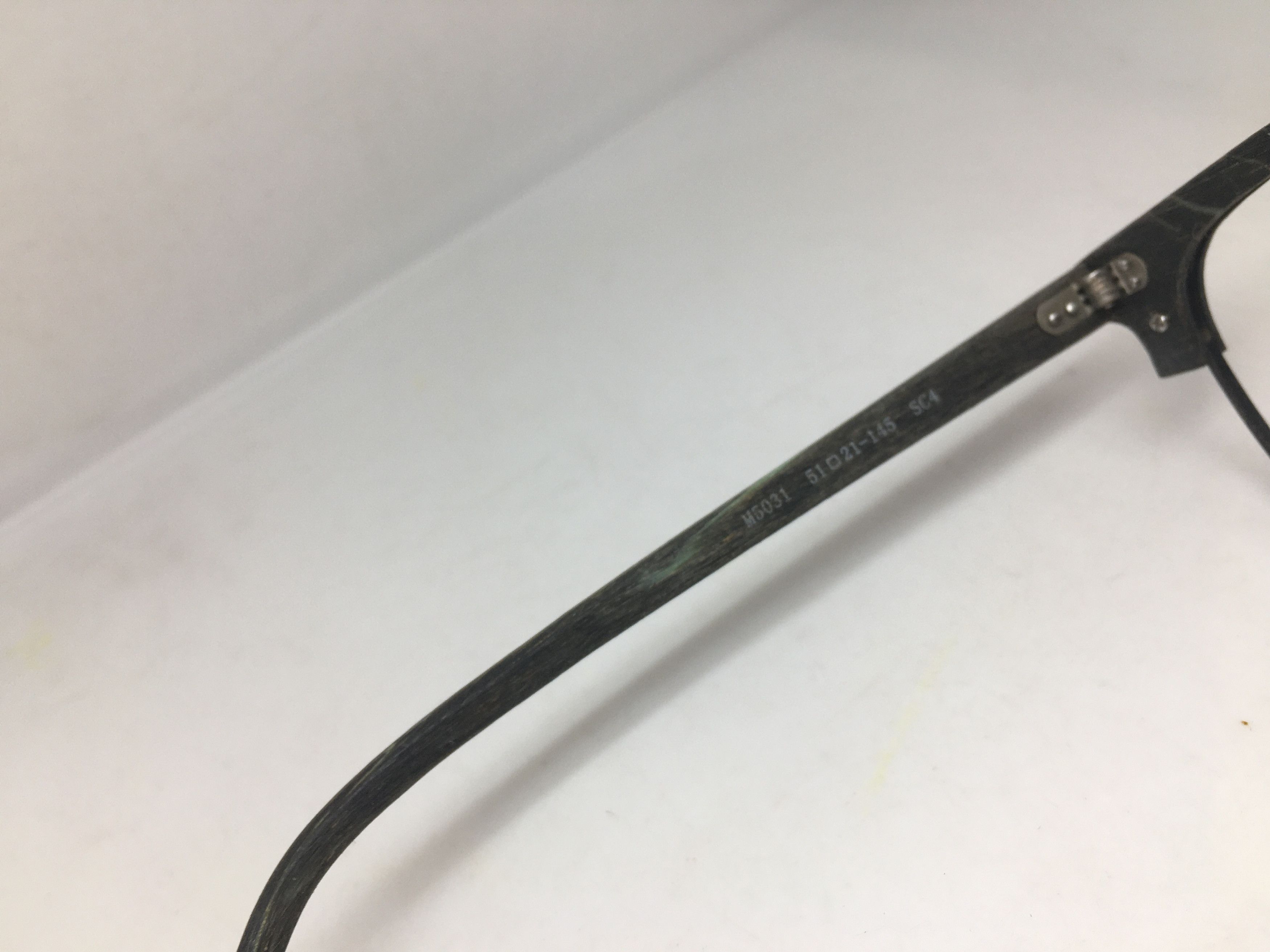 Other Lunetterie Faux Wood Malcolm X Grey Copper RX Eyeglasses Size ONE SIZE - 6 Thumbnail