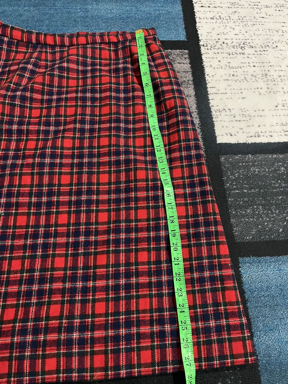 Pendleton × Vintage Vintage Pendleton Wool Plaid Skirt Made Usa Size 28" / US 6 / IT 42 - 12 Thumbnail