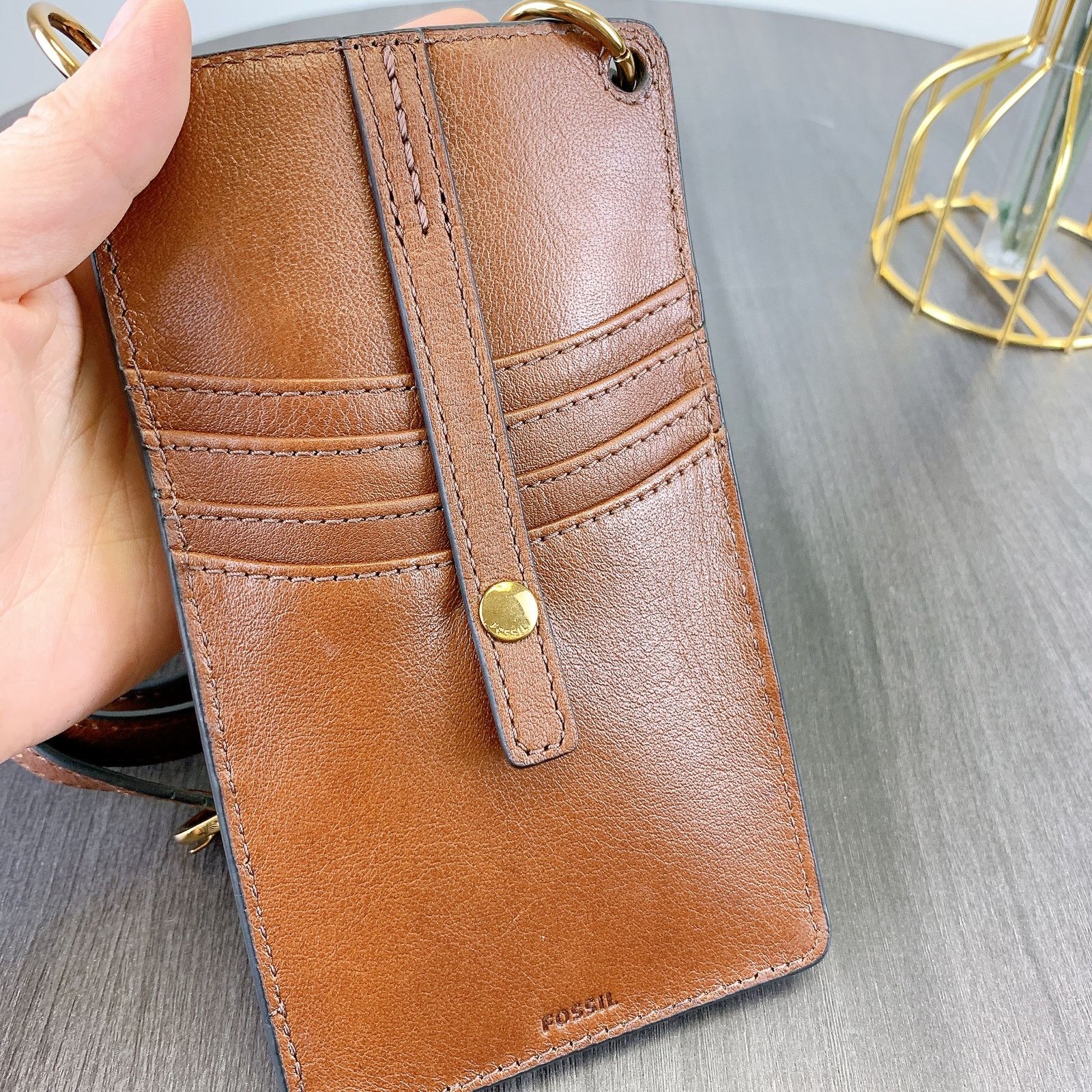 Fossil Fossil ZB1893200 Vada Phone Bag IN Brown Size ONE SIZE - 6 Thumbnail